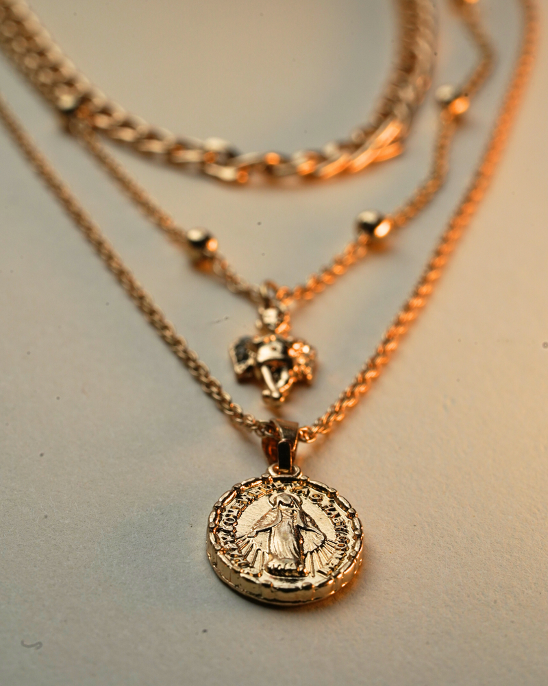 Madresita Necklace - Gold