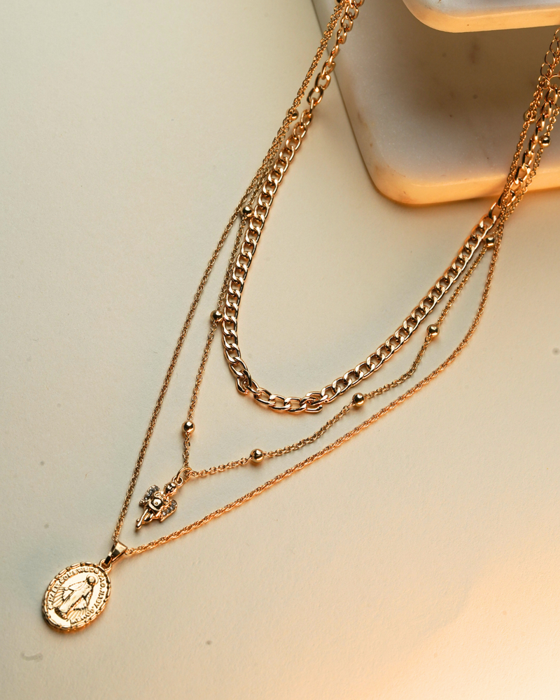 Madresita Necklace - Gold