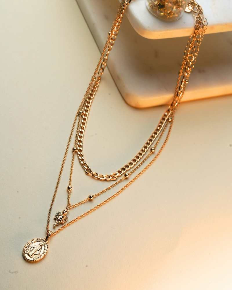 Madresita Necklace - Gold