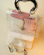 Transparent Queen Bag Silver
