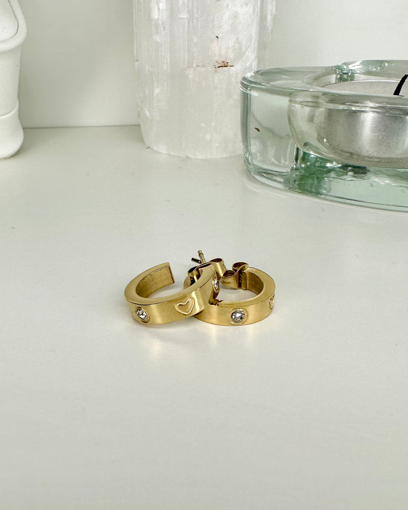 Baby Love Earrings - Gold