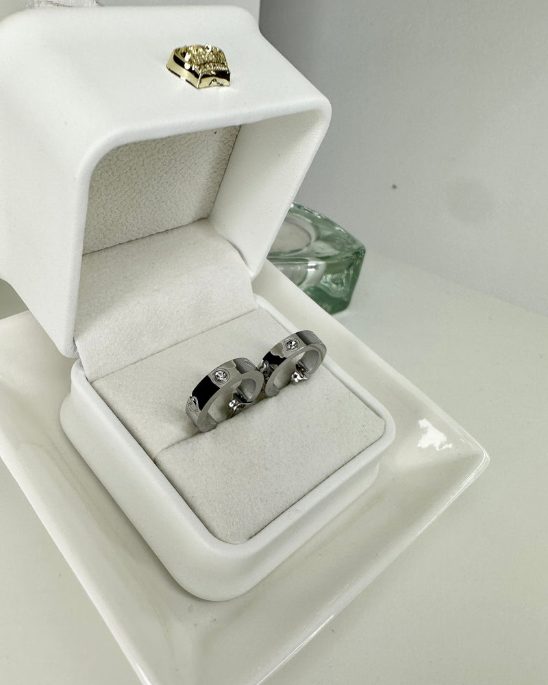 Baby Love Pure Earrings - Silver