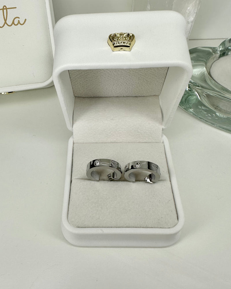 Baby Love Pure Earrings - Silver