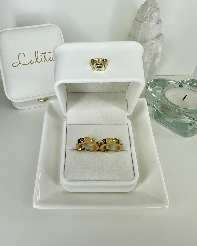 Baby Love Earrings - Gold