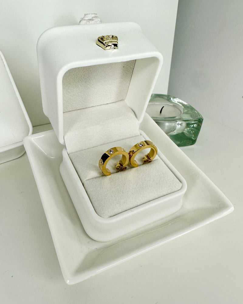 Baby Love Earrings - Gold