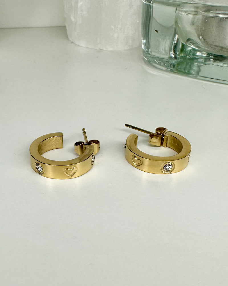 Baby Love Earrings - Gold
