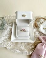 Pink Heart Ring - Gold/Pink