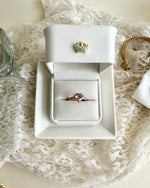 Pink Heart Ring - Gold/Pink