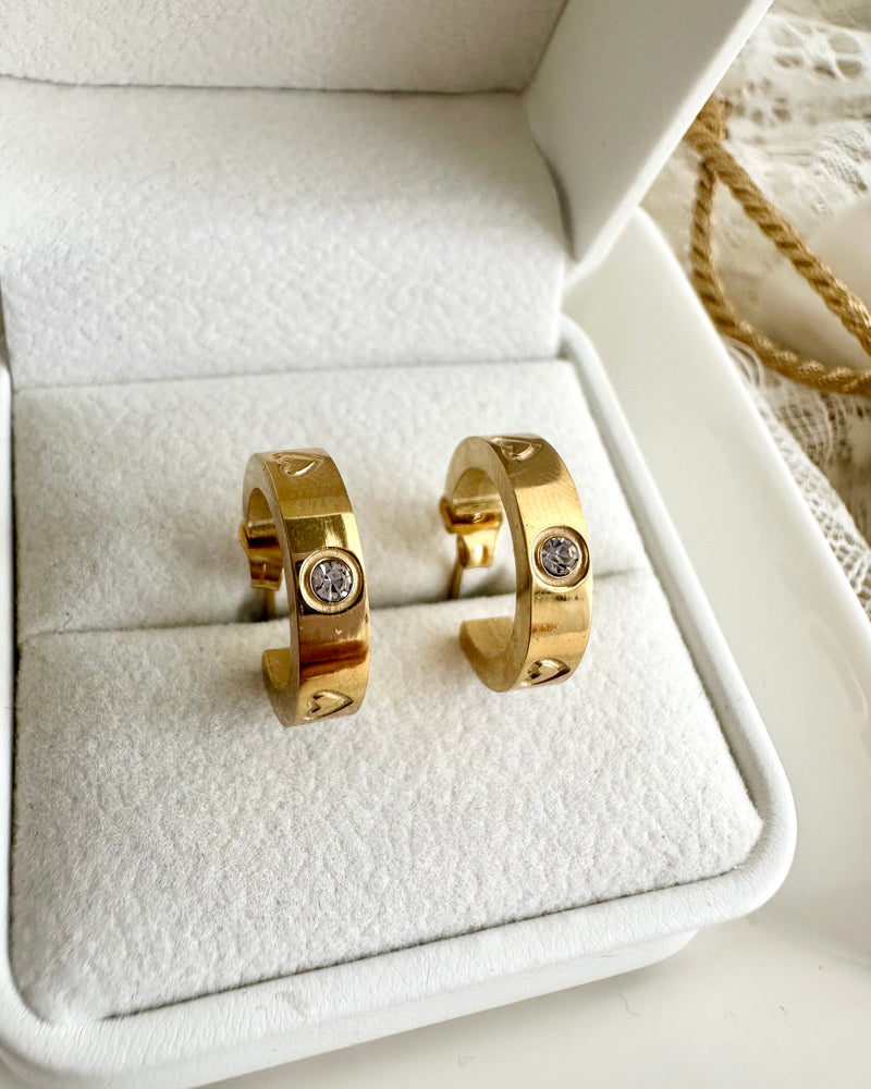 Baby Love Earrings - Gold