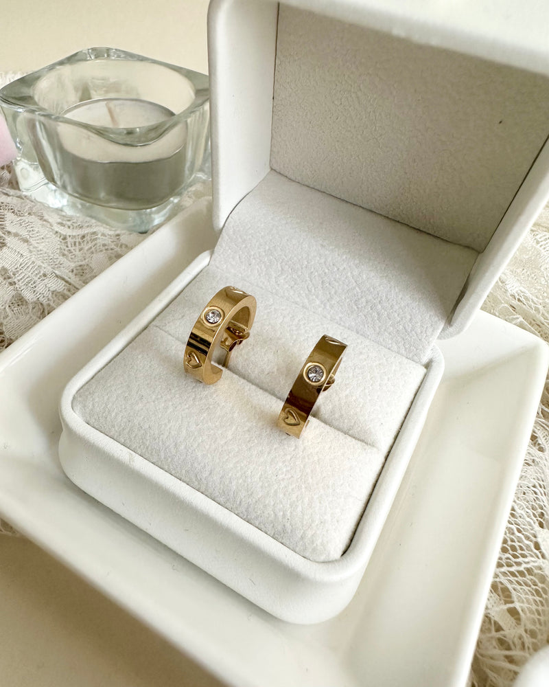 Baby Love Earrings - Gold