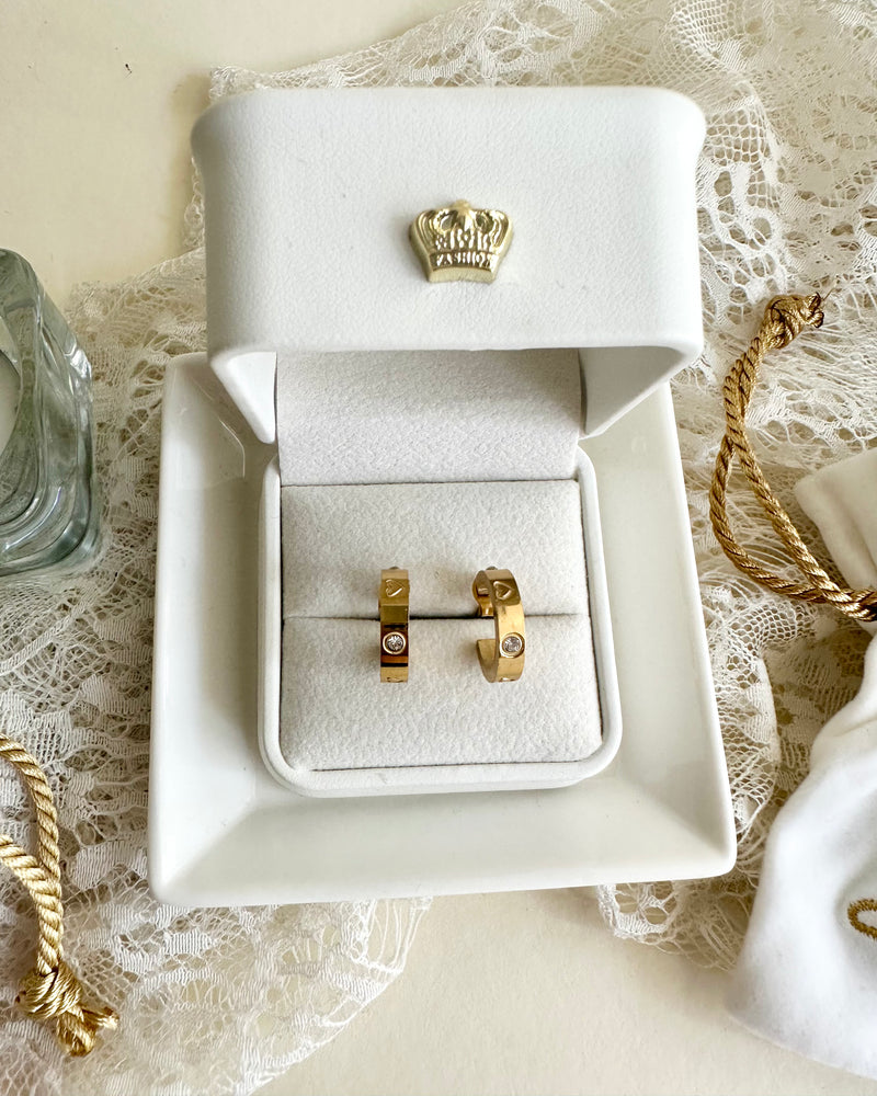 Baby Love Earrings - Gold