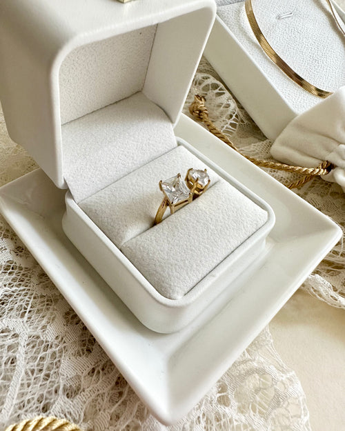 With Pure Love Ring - Gold