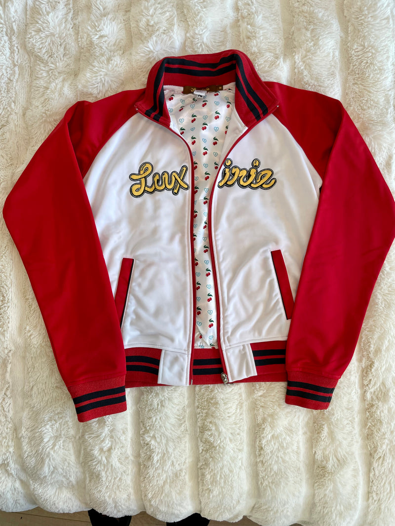 Luxurie Jacket - White/Red