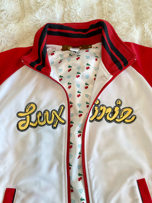 Luxurie Jacket - White/Red